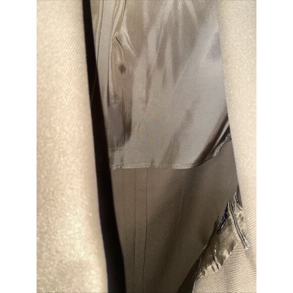 Vintage Sears The Men's Store Polyester 3 Piece Suit Khaki Tan Brown 39R - Picture 6 of 15